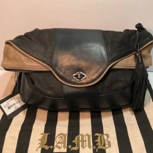 L.A.M.B. Designer Leather Shoulder Bag🌹